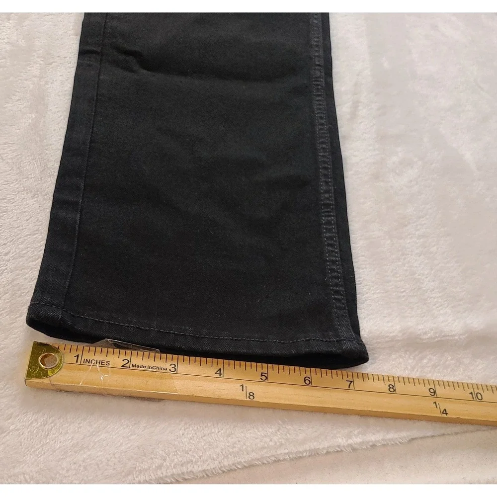 Old Navy Slim Built-In Flex Jeans Men's 38x30 Black Rinse Stretch Pants Slim fit